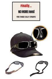 If You Are Outooors You Are Probably Wearing A Hat And Sunglasses Get Those Typical Sunglass Straps Off The Back O Sunglasses Strap Sunglasses Wearing A Hat