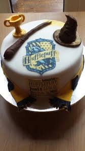 Hufflepuff Harry Potter Cake Harry Potter Geburtstagskuchen Harry Potter Geburtstag Harry Potter Torte