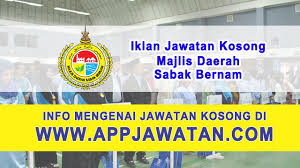 Majlis daerah sabak bernam (mdsb) adalah salah sebuah daripada 12 pihak bekuasa tempatan yang terdapat di seluruh negeri selangor darul ehsan. Jawatan Kosong Di Majlis Daerah Sabak Bernam 14 Februari 2017 Appjawatan Malaysia