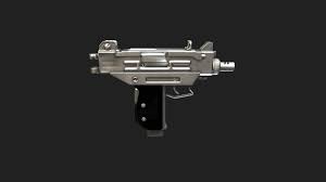 Pubg Silver Plate Micro Uzi 3d Model By Skin Tracker Stairwave 66e08be