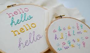 In this particular article, you won't learn much about stitching your letters, but there are a few tips and tricks for design transfer . Learn How To Embroider Letters On Bluprint Craftsy