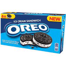Oreo Ice Cream Sandwich 6pk Ice Cream Sandwich Oreo Ice Cream Oreo Ice Cream Sandwich