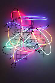 Keith Sonnier Cannes 2 2008 Neon Eisengitter Transformer More Neon Light Art Neon Art Neon Lighting