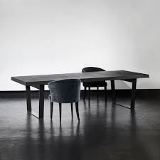 Different woods can accent each other well, without the added then you just need to put on the hairpin legs you've picked out and send us a picture. Contemporary Dining Table Arles Xvl Home Collection Wooden Painted Metal Base Rectangular