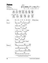And then back to f and g. Plateau By Digital Sheet Music For Download Print Hx 169551 Sheet Music Plus
