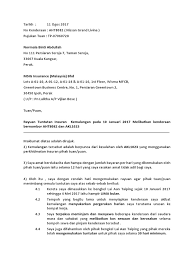 Security deposit will be used to pay any outstanding bills (electricity, water or any other bills that related) 3. Contoh Surat Tuntutan Loss Of Use