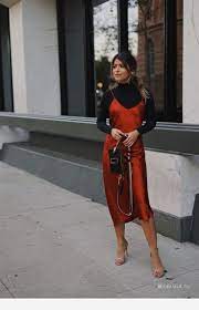 Women Bridesmaid Satin Silky Slip Bias Dress Camisole Dress Etsy Red Slip Dress Slip Dress Outfit Fashion