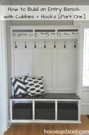 How To Build An Entry Bench With Cubbies And Hooks Part One Entry Bench Diy Entryway Bench Build Entryway Bench