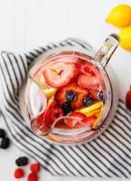 Summer White Wine Berry Sangria Recipe Cooking Lsl