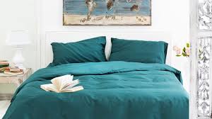 En effet, ses coutures sont renforcées, afin de garantir sa solidité. Housse De Couette Turquoise Westwing France