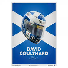 $77 million earnings & financial data. David Coulthard Poster Helm 2000