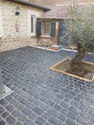 Pave Courtstone Pierre Sol Amenagement Jardin Terrasse Pave Amenagement Paysager Devant Maison