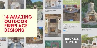 Small backyard ideas with fireplaces 15. 14 Amazing Outdoor Fireplace Designs Chimney Fireplace Dryer Vent Sweep And Repairs