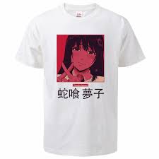Yumeko Jabami Anime Girl Summer T Shirts Hentai Streetwear T Shirt Homme  Anime Ropa Aesthetic Harajuku T Shirt For Men - T-shirts - AliExpress