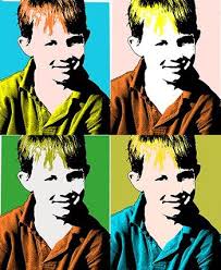 How To Make A Pop Art Portrait In Photoshop My Students Love This Technique The Silkscreen Technique Forces Paint Onto Canvas Through A High Contrast Ne Pop Art Andy Warhol Pop Art Photoshop Photography
