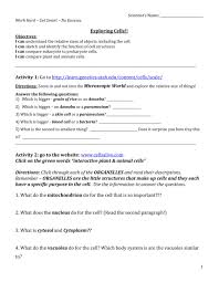 Maybe you would like to learn more about one of these? Cells Alive Webquest Worksheet