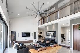 If you're in a dilemma of which fan to choose for a low ceiling room. Isis Ceiling Fan Contemporary Family Room Louisville By Big Ass Fans Houzz