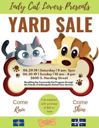 Adopt a pet today at a petsmart adoption event near you. Yard Sale For Indianapolis Animal Care Services In Indianapolis