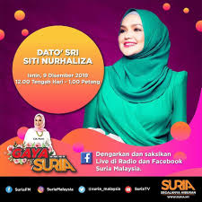 Iaitu anak syarikat kepada star publications (m) berhad. Siti Nurhaliza Saya Di Suria Fm Esok Jangan Lupa Dengar Facebook