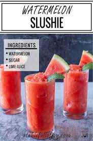3 Ingredient Watermelon Drink A Table Full Of Joy Recipe Watermelon Smoothie Recipes Watermelon Drink Watermelon Recipes Drinks