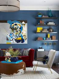 Sometimes previously unseen, warm, cool, green, or blue tones can surface after gray paint is on the wall. 60 Stylish Blue Walls Ideas For Blue Painted Accent Walls