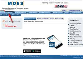 To obtain direct deposit into your checking account, you must log in at www.mdes.ms.gov under unemployment claims, select online unemployment services, select benefits maintenance tab, select update claimant. Mdes Benefit And Wage Data Reports