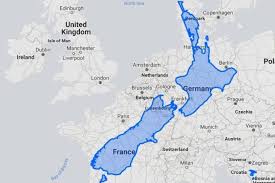 Unsurprisingly given these are two of the world's top teams, they've played each other plenty of times ever since their first encounter france vs germany match facts. How New Zealand S Land Mass Compares To Europe Stuff Co Nz