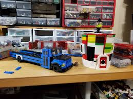 A lego battle bus set of the video game fortnite battle royale made in photoshop. I Made The Battle Bus From Fortnite Battle Royale Out Lego Album On Imgur