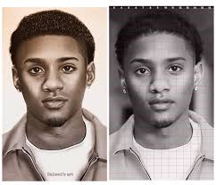 Picture VS Drawing by Cephas Arts