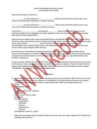 Contoh surat » surat perjanjian » contoh surat perjanjian kerjasama investasi modal usaha. Surat Perjanjian Kerjasama Usaha