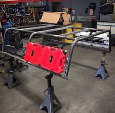 Your jeep isn't complete without a tuff stuff overland roof top tent. Tundra Bed Rack Overland Truck Toyota Trucks Kayak Rack For Truck