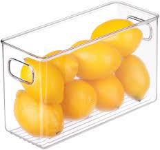 About the cabinet, kitchen binz series: Idesign Cabinet Kitchen Binz Aufbewahrungsbox Mittelgrosser Kuchen Organizer Aus Kunststoff Lange Box Durchsichtig 25 4 Cm X 10 2 Cm X 15 2 Cm Amazon De Elektro Grossgerate