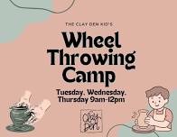 Kids Wheel Pottery Summer Camp