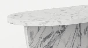 These tables, inspired by the forms of contemporary art and fashion, represent the thinking of leading italian designers, and are rendered in various materials in exotic woods, marble, onyx, glass and leather. Casa Padrino Luxury Marble Coffee Table White 140 X 70 X H 35 Cm Rectangular Living Room Table Made Of High Quality Spanish Carrara Marble Luxury Furniture