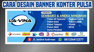 Aplikasi jual pulsa online ini juga menawarkan layanan garansi uang kembali jika terjadi kegagalan transaksi yang. Tutorial Desain Banner Konter Pulsa Pixellab Tutorial Youtube