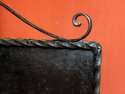 Alameda metalworks is a licensed contractor with a metal fabrication and welding shop in northeast portland. Italian Arts And Crafts Black Wrought Iron And Parcel Gilt Freestanding Fire Place Screen