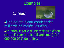 Tre invisible au microscope ordinaire. Les Molecules Ppt Telecharger