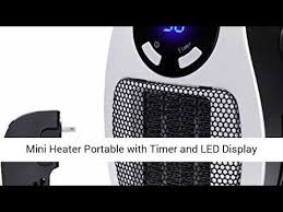 Top picks related reviews newsletter. Plug In Ceramic Mini Heater Portable With Timers Handy Wall Outlet Space Heater Heating Cooling Air Patterer Home Garden