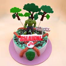 Corinna wrote about this cake on her blog. Hulk Birthday Cake Hulk Themed Birthday Cake For Kids