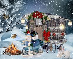 Fond D Ecran Noel Paysage Enneige Roulotte Bonhomme De Neige Gif Anime Joyeux Noel Roulotte Scintillant Images De Noel Anciennes Paysage Enneige Fond De Noel De noel gratuit et animé,fond d'écran animé fete de noel. images de noel