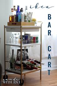 Ikea Bar Cart Hack Randi With An I Ikea Bar Bar Cart Hack Ikea Bar Cart