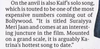 Katrina Kaif Daily On Twitter Source Thugs Of Hindustan Will Feature A Solo Katrina Song Titled Suraiyya Meri Jaan It S Reportedly One Of Bollywood S Most Expensive Numbers Til To Date Https T Co F6eeb2fvbw See more ideas about katrina kaif, katrina, katrina kaif photo. twitter