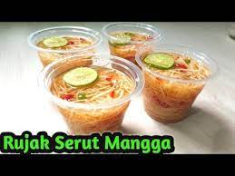 10 buah cabai rawit merah 5 buah cabai merah keriting 3 siung bawang putih 5. Pin On Video Resep Rujak