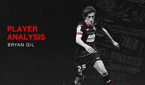 Profile page for sevilla player bryan gil. Player Analysis Bryan Gil Breaking The Lines