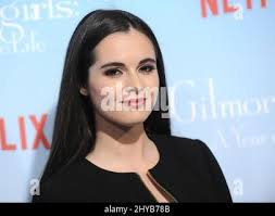 Vanessa Marano arrives at the Premiere Of Netflix's ''Gilmore Girls: A Year  In The Life'' held at the Regency Bruin Theatre, Los Angeles, 18th November  2016 Stock Photo
