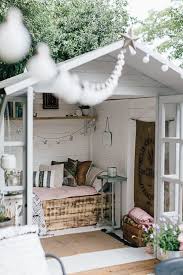 Global Inspired Home Tour Upstairs Summer House Garden Summer House Interiors Shed Decor