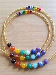 Waist Beads African Belly Jewelry Beaded Necklace