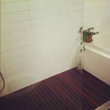 Diy Ipe Shower Floor Shower Floor Wood Interior Design Flooring