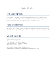 Maybe you would like to learn more about one of these? Kostenloses Solar Cad Drafter Job Description