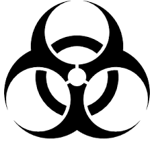 Black And White Rocket League Logo Biohazard Sign Clip Art Vector Clip Art Online Royalty Free Public Domain Biohazard Sign Biohazard Symbol Biohazard